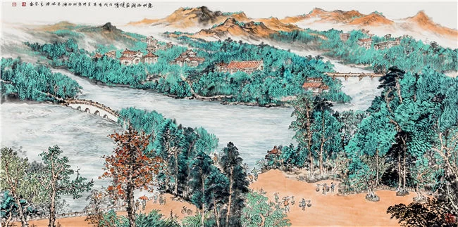 惠风和畅——全国名家画惠州山水作品展将于8月24日举办(图14)