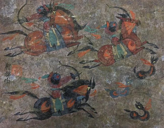 诗域东方——官其格艺术作品展在京举办(图2)