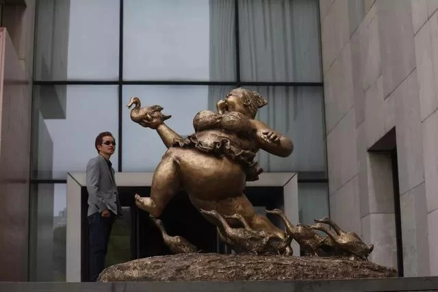 众艳亮相金陵——“一路欢歌——许鸿飞雕塑世界巡展·南京站”启幕(图19)
