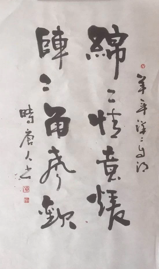十二生肖生态书法和十二生肖对联获大众好评——著名生态书法家李国辉首创十二生肖书法和对联(图21)