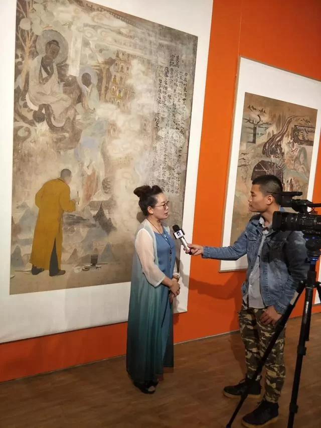 王小宇、王亚林（女）书画展在开明美术馆举行(图11)
