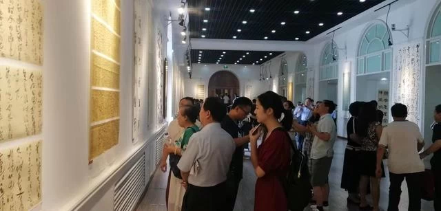 "有风南来——汪能江和他的书友们"作品联展在太原举行(图4)