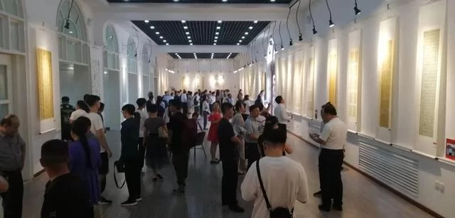 "有风南来——汪能江和他的书友们"作品联展在太原举行(图3)