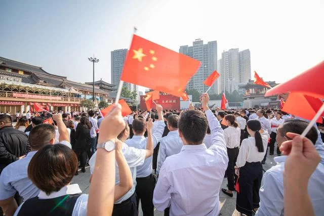西安大唐西市庆祝新中国成立70周年暨园区建成投运10周年系列活动开启(图3)