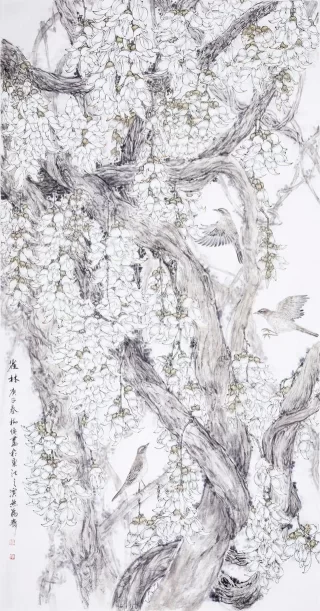 石龙中学建校九十周年教师校友书画摄影作品展举行(图5) 石龙中学建校九十周年教师校友书画摄影作品展举行(图5)