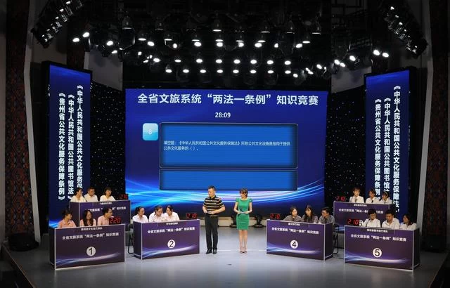 贵州省＂两法一条例＂知识竞赛总决赛在贵阳隆重举行(图1)
