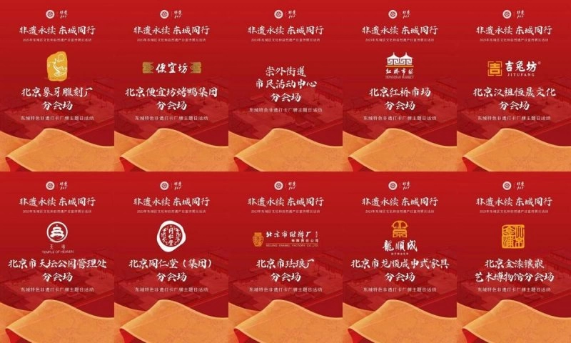 非遗永续 东城同行 | 分会场主题联动汇非遗产业之力(图2)