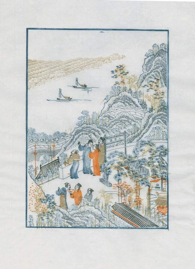 中国国家版本馆收藏杭州十竹斋水印木刻版画仪式在中央总馆文华堂举行(图11) 中国国家版本馆收藏杭州十竹斋水印木刻版画仪式在中央总馆文华堂举行(图11)