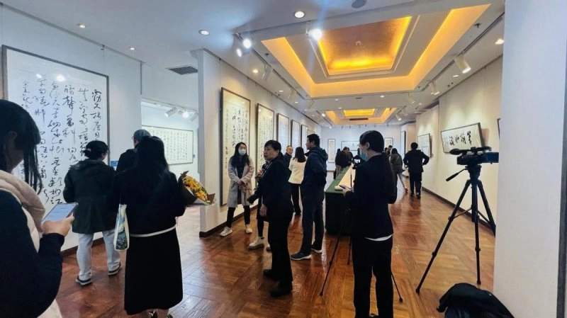 “笔墨逸韵”——李承孝书法展在京举办(图2) “笔墨逸韵”——李承孝书法展在京举办(图2)