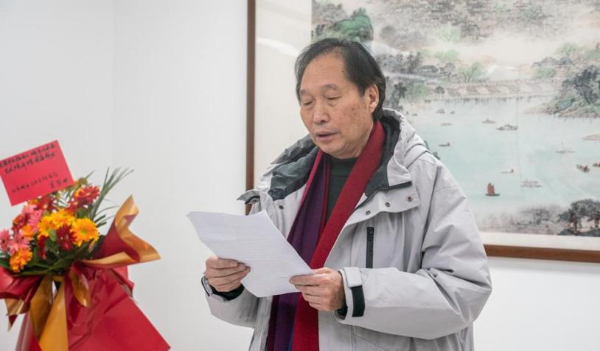 中山杨留义城市山水画艺术馆开馆揭牌仪式暨作品展在广东中山举行(图5) 中山杨留义城市山水画艺术馆开馆揭牌仪式暨作品展在广东中山举行(图5)