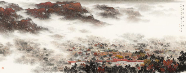 中山杨留义城市山水画艺术馆开馆揭牌仪式暨作品展在广东中山举行(图13) 中山杨留义城市山水画艺术馆开馆揭牌仪式暨作品展在广东中山举行(图13)