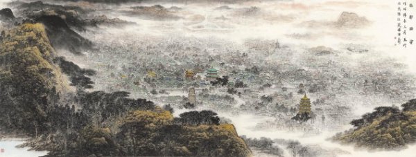 中山杨留义城市山水画艺术馆开馆揭牌仪式暨作品展在广东中山举行(图11) 中山杨留义城市山水画艺术馆开馆揭牌仪式暨作品展在广东中山举行(图11)
