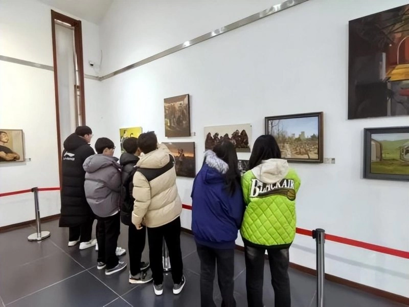 “汇画之约”——首届全国青年油画作品邀请展开幕(图9) “汇画之约”——首届全国青年油画作品邀请展开幕(图9)