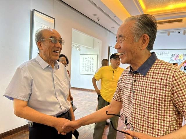 “心旅马家窑——五湖散翁王志安书法展”在京开幕(图14)