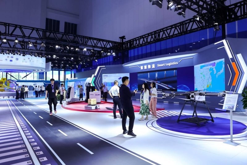 “建设全国现代商贸物流重要基地场景汇”专题展举办(图3)