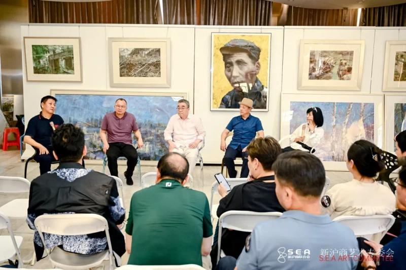 新沪商艺术专委会打造重磅IP “走进大师工作室”首期对话著名画家陈逸鸣(图6) 新沪商艺术专委会打造重磅IP “走进大师工作室”首期对话著名画家陈逸鸣(图6)