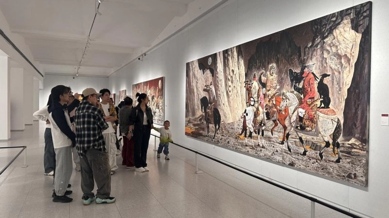 唐风·向度——徐松波油画展在山西摩诘美术馆开展(图6)