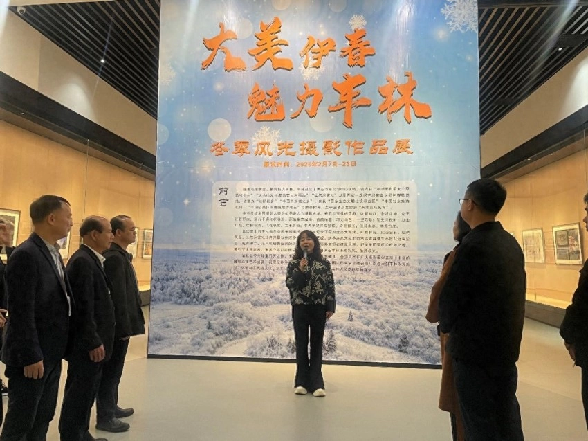  “大美伊春·魅力丰林”冬季风光摄影展走进广东茂名(图1)