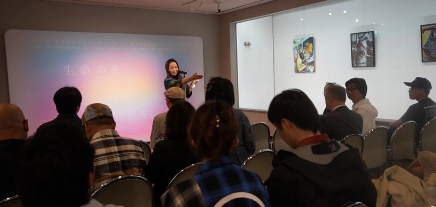 生命之光·第十一届生命艺术现象学国际艺术展暨学术论坛在东京开幕(图5)