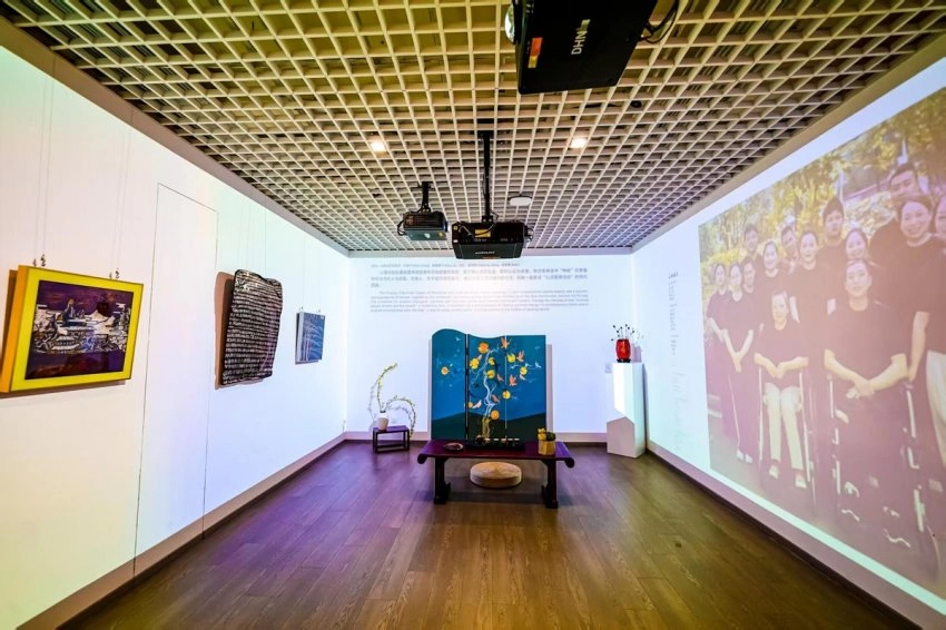重庆城口“忘我”漆艺作品展在京启幕，百余件残疾人非遗作品亮相故宫博物院(图8)