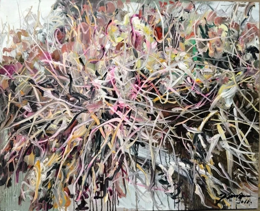 “生命之渡——林加冰油画作品捐献展”在芜湖市博物馆开幕(图9)