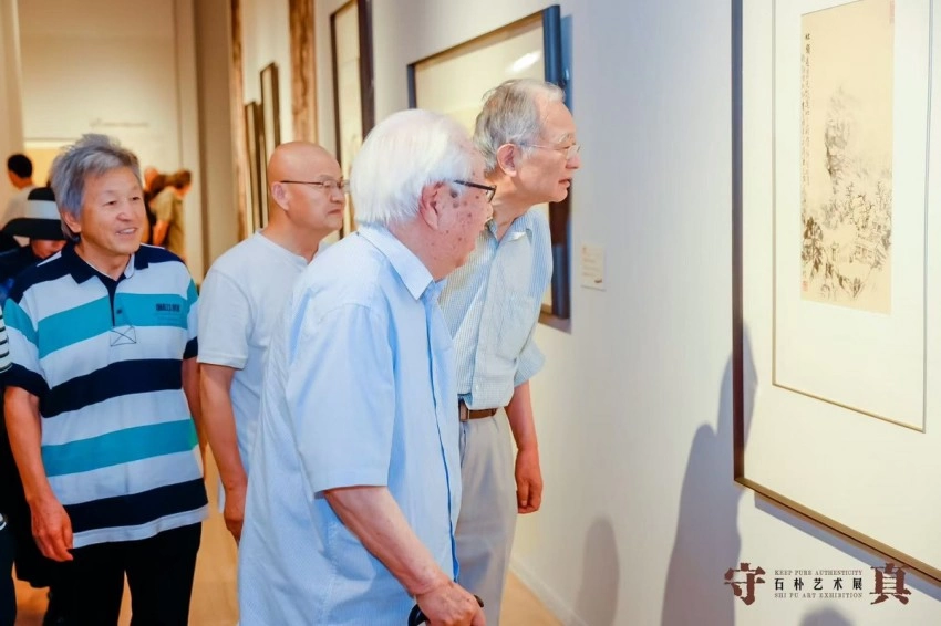 “守真——石朴艺术展”在中国美术馆开幕(图12)