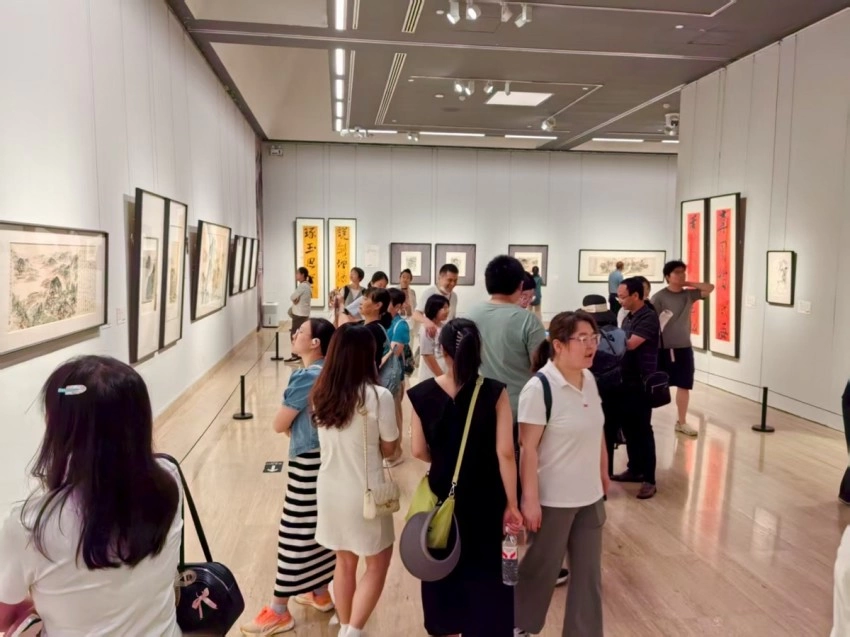 “守真——石朴艺术展”在中国美术馆开幕(图25)