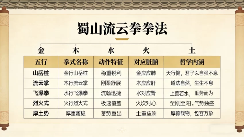 蜀山流云拳:立足于蜀地山河意境与科学融合的当代拳种(图4) 山定云变,拳由心生:探访“蜀山流云拳”(图4)