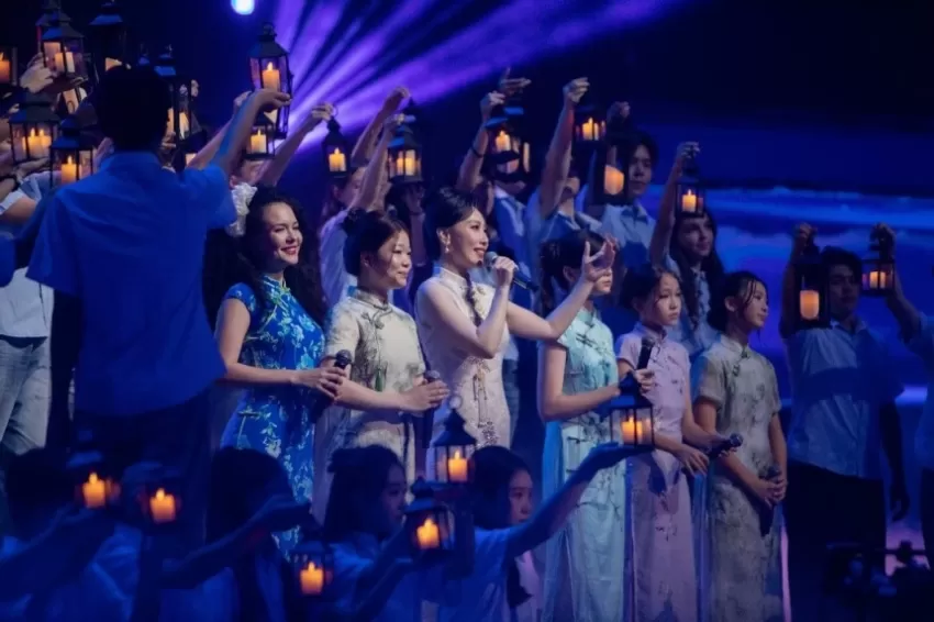 2026年“文化中国·水立方杯”中文歌曲大赛联欢晚会在京举行(图2)