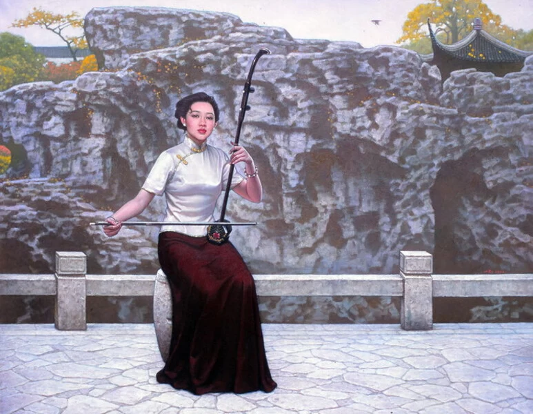中国当代油画名家冼小前作品回顾展在邕举办(图5) 中国当代油画名家冼小前作品回顾展在邕举办(图5)