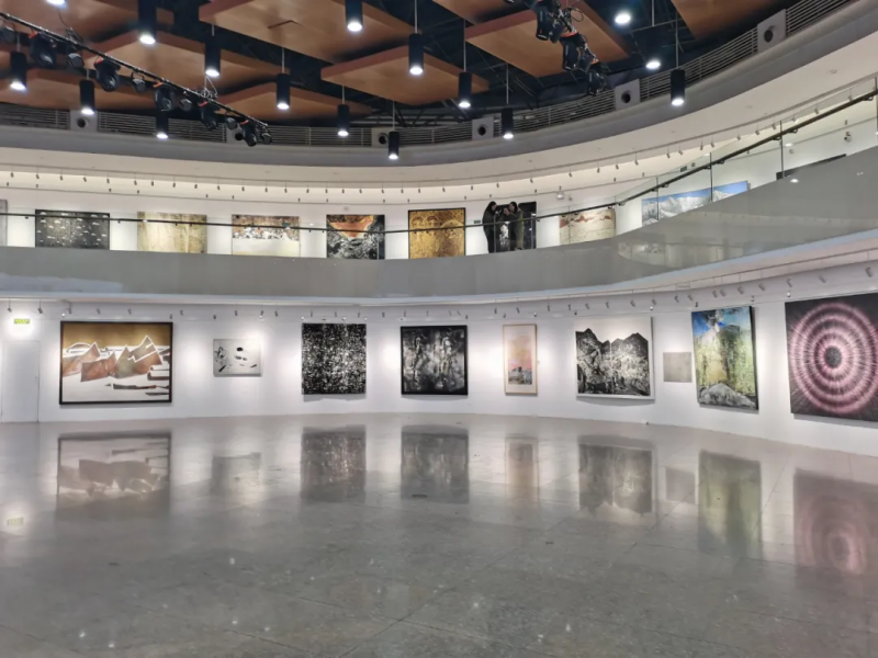 国家艺术基金2019年度传播交流推广资助项目《周而复始——综合材料绘画学术邀请展》（西安站）拉开帷幕(图20)