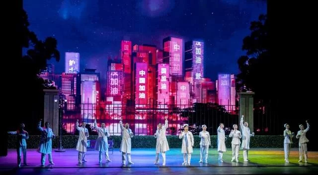  抗疫题材民族歌剧《天使日记》在国家大剧院上演(图3)