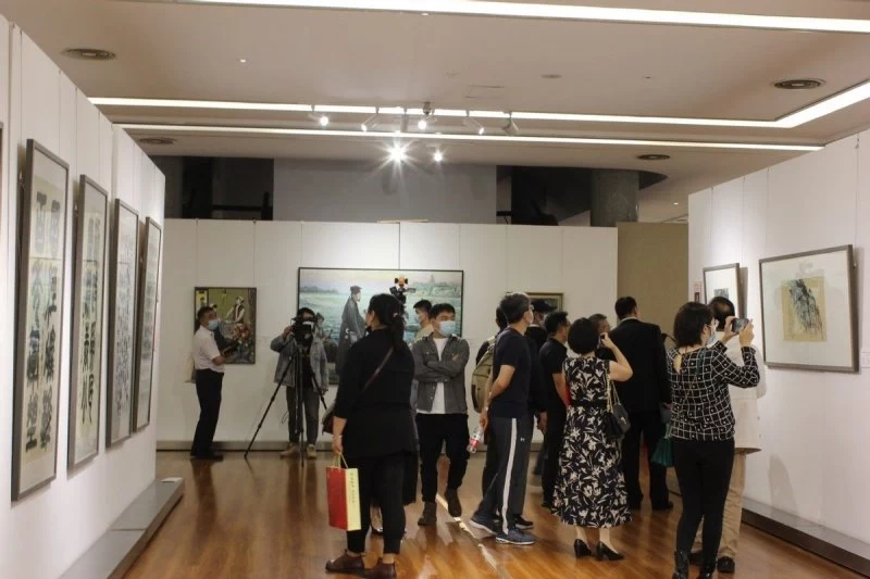 “聚焦经典 盛世丹青”——当代艺术名家邀请展在北京炎黄艺术馆举办(图6)