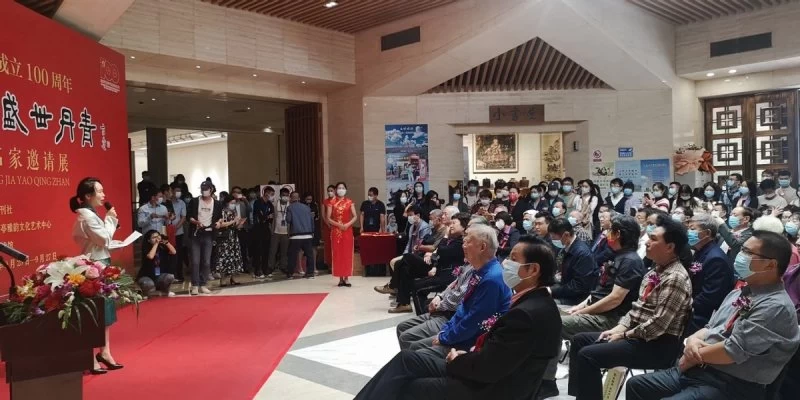 “聚焦经典 盛世丹青”——赵佩文国画作品展在北京炎黄艺术馆隆重展出(图2) “聚焦经典 盛世丹青”——赵佩文国画作品展在北京炎黄艺术馆隆重展出(图2)