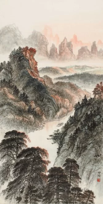 河山闳廓——梁世雄中国画艺术展岭南美术馆开幕(图6)
